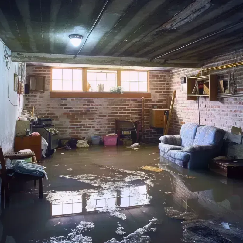 Flooded Basement Cleanup in Bethlehem, NC